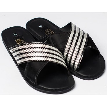 X Pattern Male Slippers