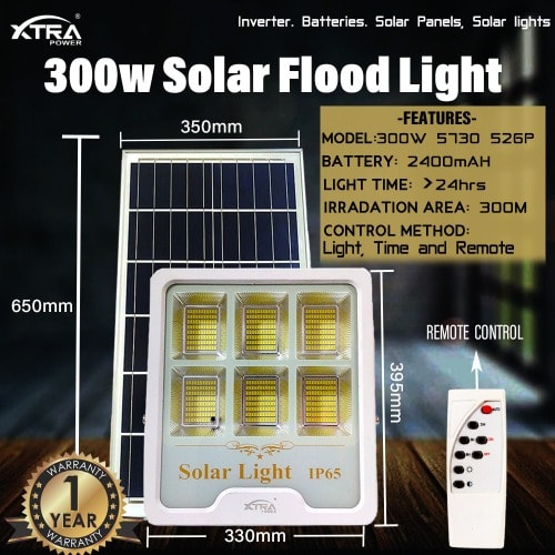 Xtrapower Solar Flood Light -300W
