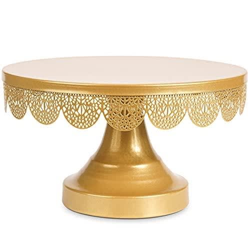 Metal Cake Stand Gold-small