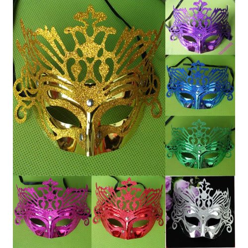 Set of 7 Party Masks