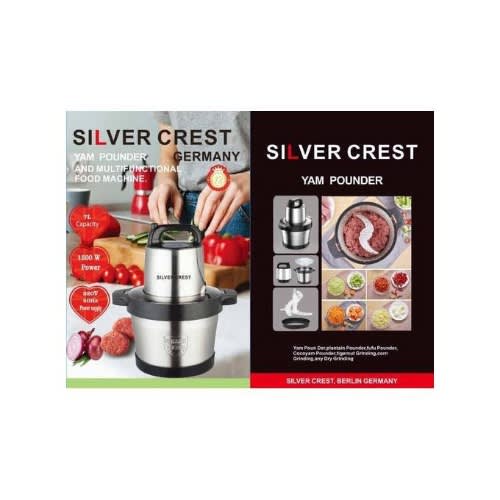 Yam Pounder And Multifunctional Food Machine-7L - 1600W