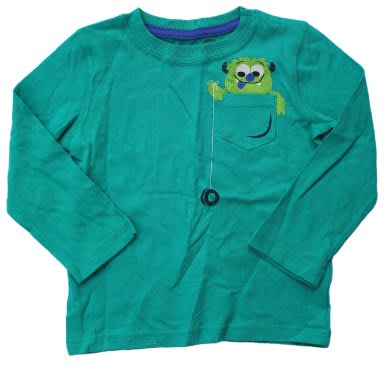 Girs Top-Green