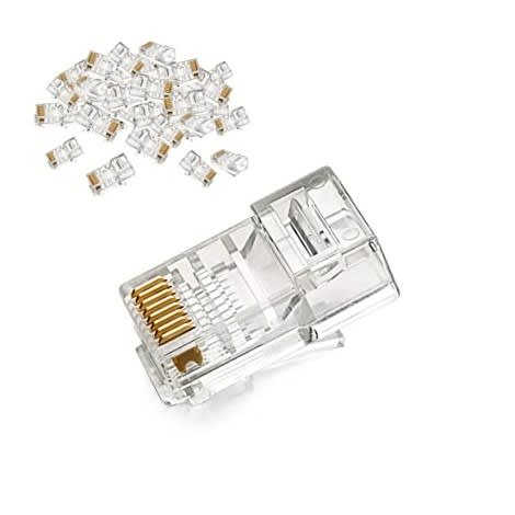Modular Connector - Rj45 Cat5 - 100 Pieces