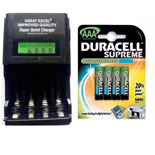 AAA Battery with Charger