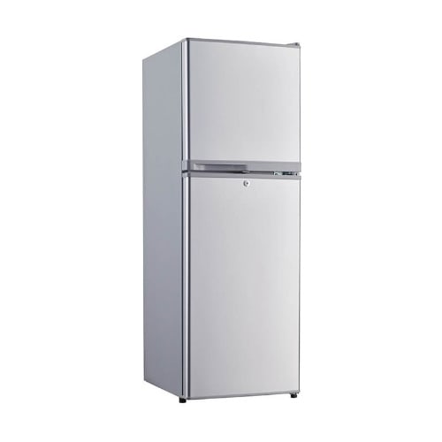 Double Door Refrigerator HRF-160BEX + Large Freezer - 145Liters