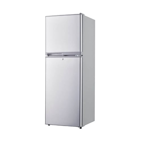 Double Door Refrigerator HRF-160BEX + Large Freezer - 145Liters