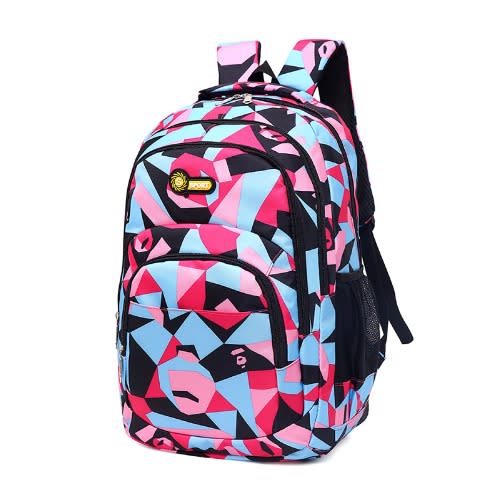 Teenagers Backpack - Large-Pink And Blue