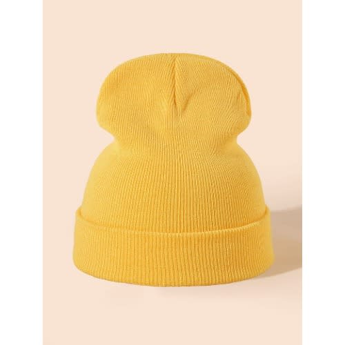 Unisex Beanie Headwarmer  - Yellow