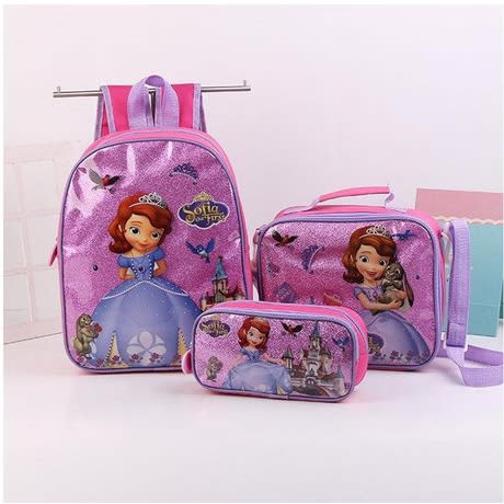 Sophia The First Kindergarten Set Bag