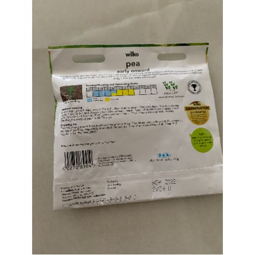 Pea-earlyonwards Seeds-200seeds