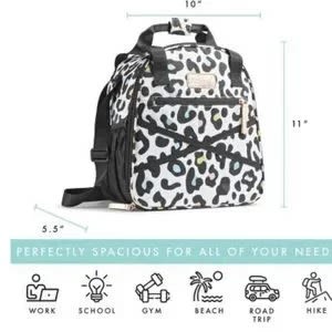 Fit & Fresh Deluxe Athleisure Lunch Bag Set - 7-Piece
