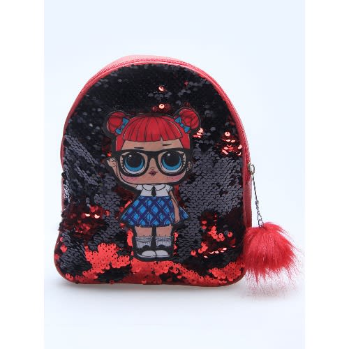 Girls Mini Back Pack - Red