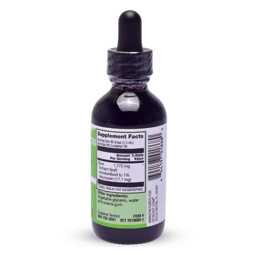 Vitacost Olive Leaf Liquid Extract - Alcohol Free - 2 fl oz
