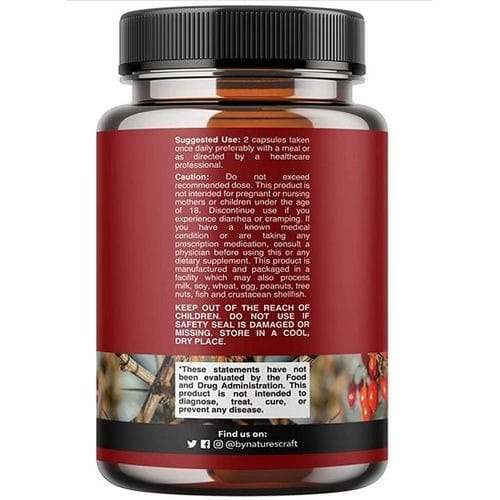 Berberine Complex With Bitter Melon & Banaba Leaf Extract For Heart - 1000mg