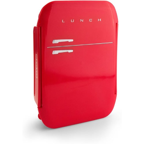 Bento Lunch Box With Compartments - Red
