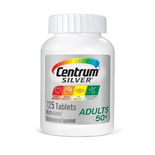Silver Adults 50+ Multivitamins - 125 Tablets