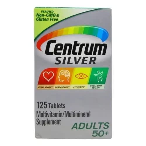 Silver Adults 50+ Multivitamins - 125 Tablets
