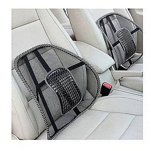 Mesh Lumbar Back Support - 2 In 1 For A Car Seat And An Office Chair