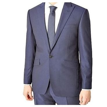 Die Camprie Smart Fitted Suit - Navy Blue