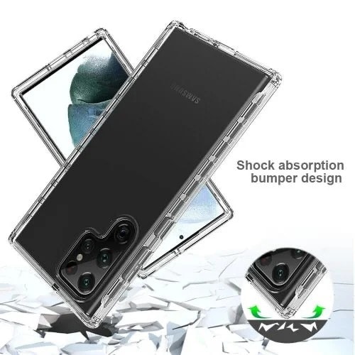 Transparent 360 Front And Back Case For Samsung Galaxy S22 Ultra