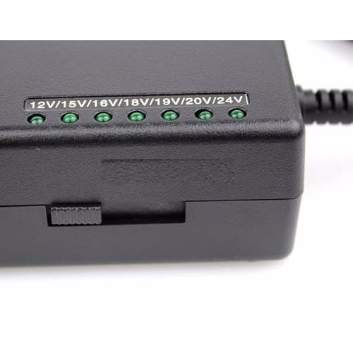 96W Universal AC Power Adapter Charger For Laptop and Notebook DC 15V-24V