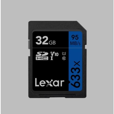 Lexar Professional SDHC C10 U1 Card - 32GB