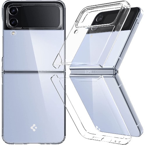 Transparent Shockproof Slim Fit Bumper Case For Samsung Z Flip 4