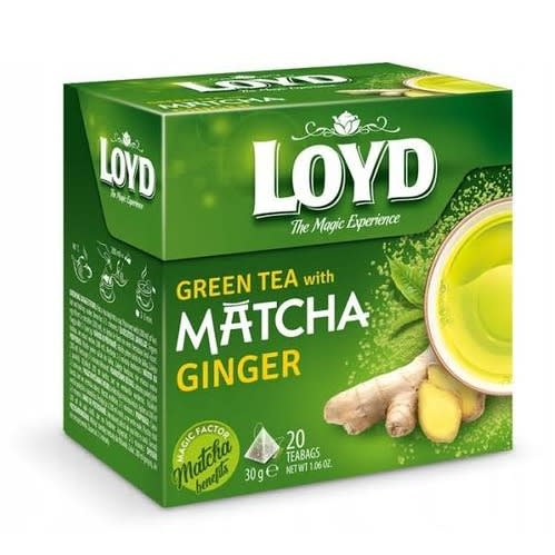 Green Tea With Matcha Ginger
