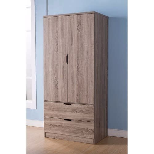 2 Door Wardrobe With 2 Drawers