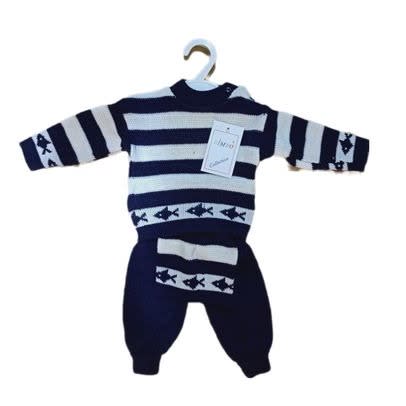 Set Of 3 Unisex Knitted Wool Wear