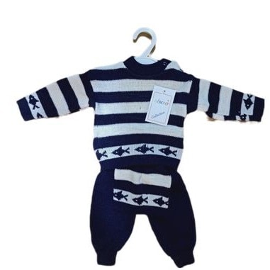 Set Of 3 Unisex Knitted Wool Wear