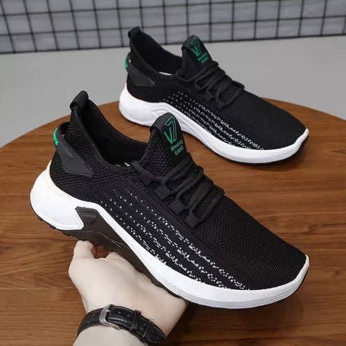 Men's Smart Easy On Sneakers - Black