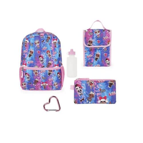 Lol 5 Pieces Backpack