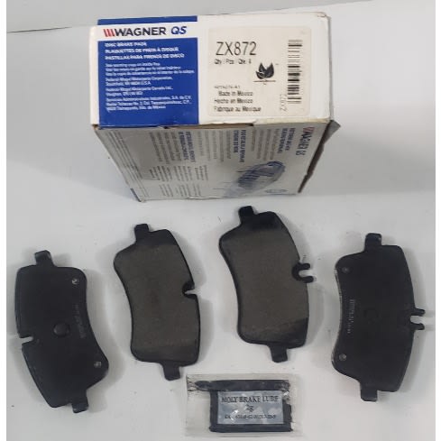Zx 872 Qs Semi-metallic Front Brake Pad Set