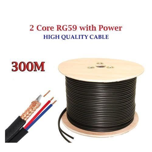 CCTV Power Cable Rg59 For Dvr and Camera Connections