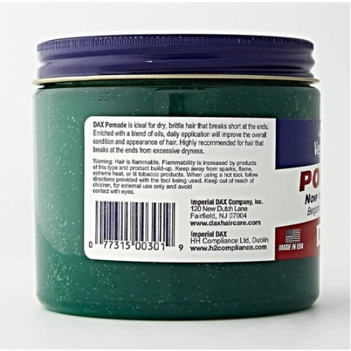 Dax Hair Pomade With Lanolin And Vegetable Oil Pomade-100ml