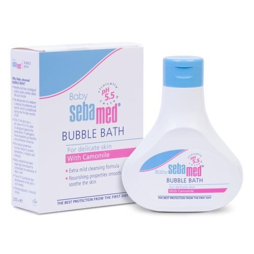 Baby Bubble Bath Wash -200ml (Soap-Free, Tear-Free)