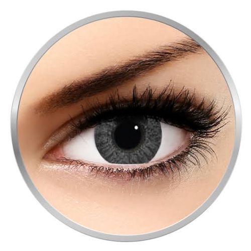 Colorful Freshlook Gray Contact Lens With Solution