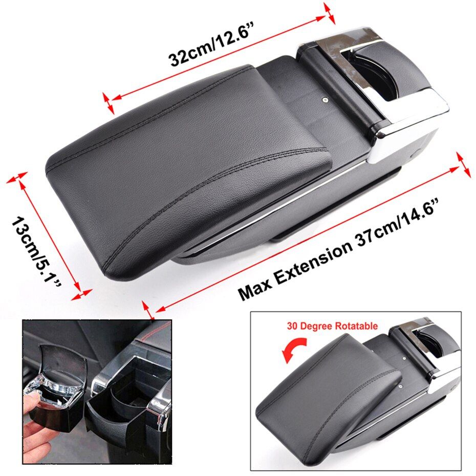 Armrest For Renault Dacia Duster I -Arm Rest Rotatable