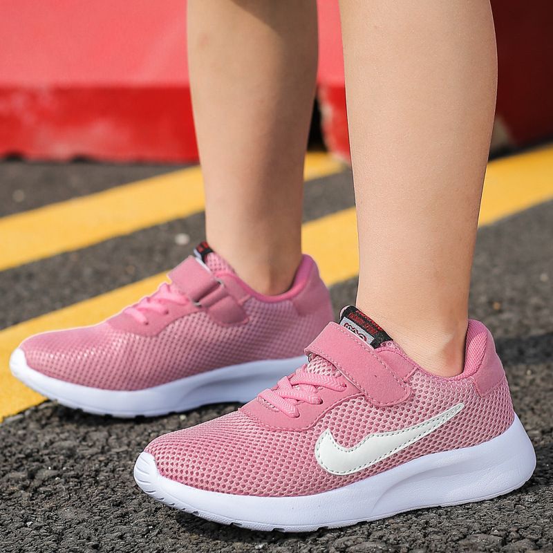Children's Shoes Girls Fashion Breathable Sneakers Pink
