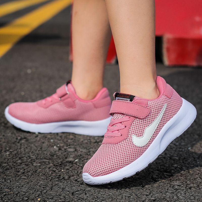 Children's Shoes Girls Fashion Breathable Sneakers Pink