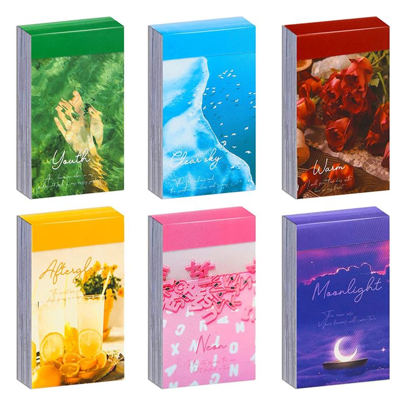 300 Pieces Washi Paper Decor Stickers Mini Book Craft
