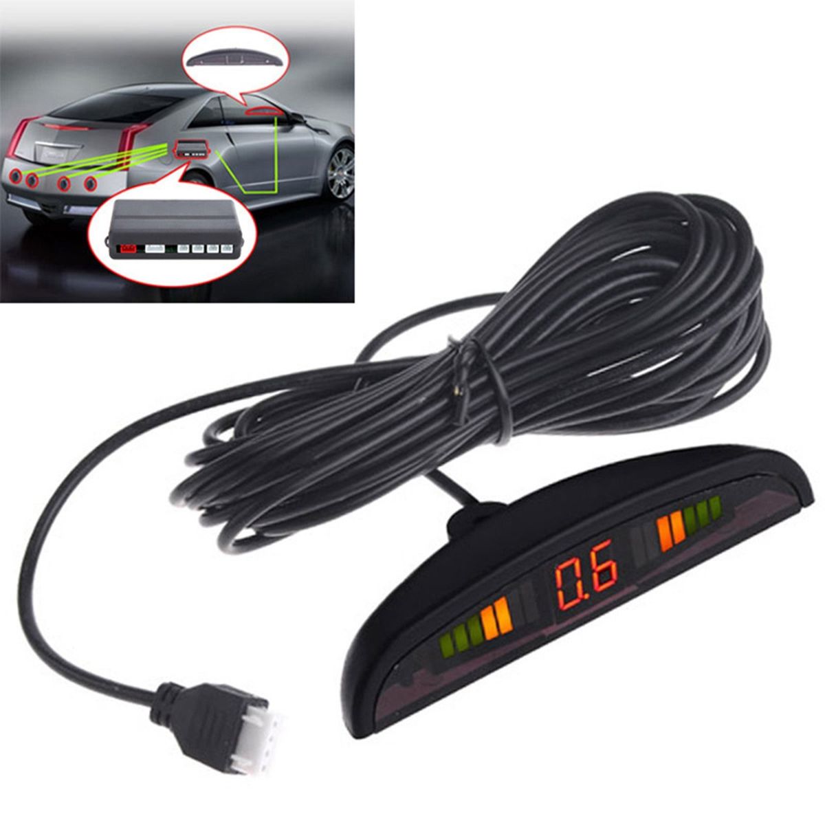 Car Parking Sensor System Car Reverse Parking Radar System