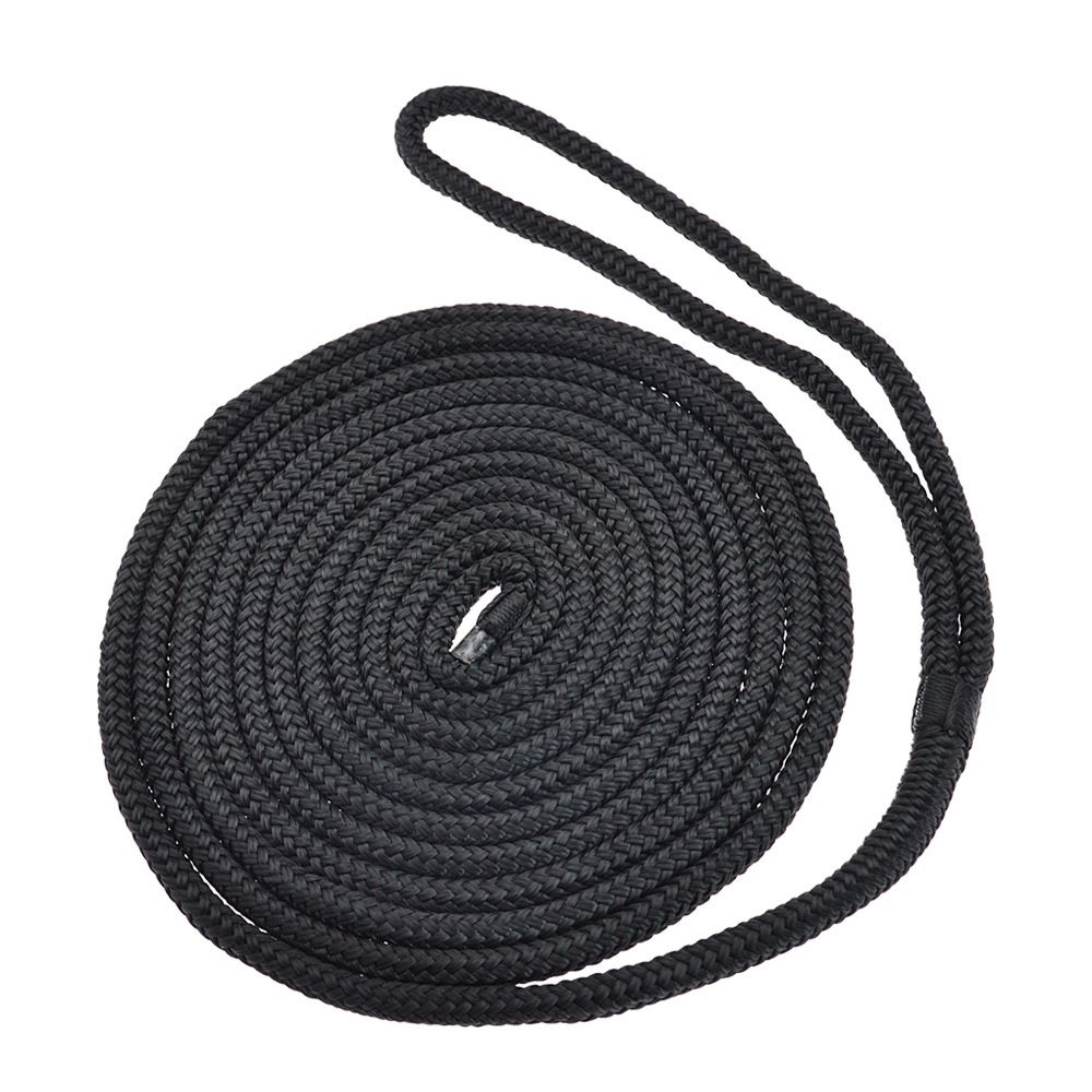 2pcs Dock Line Boat Bungee Dock Line Nylon Braided Docking