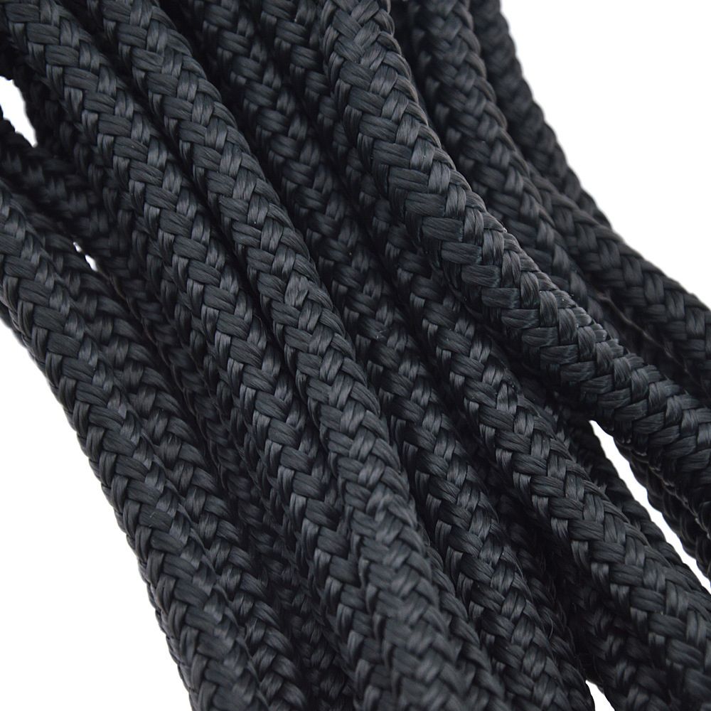 2pcs Dock Line Boat Bungee Dock Line Nylon Braided Docking