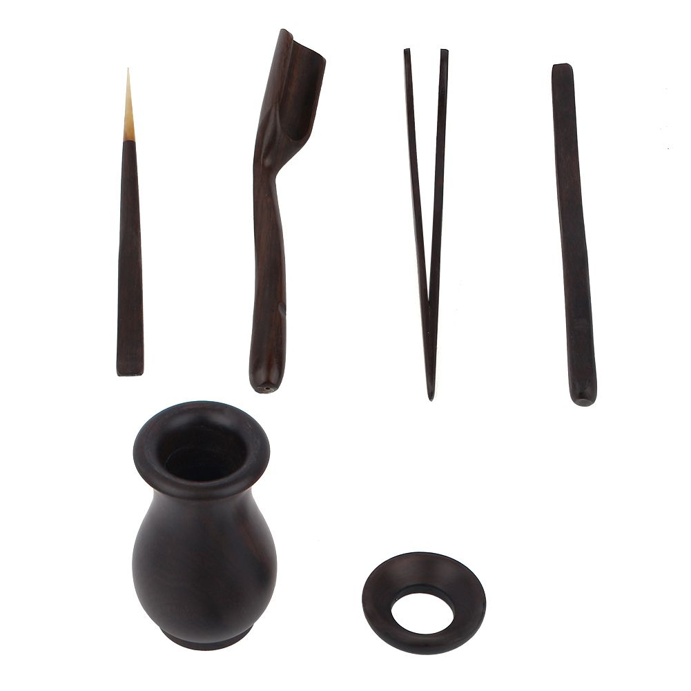 Six Sets Of Natural Tea Ceremony Trumpet New Kung Fu Tea