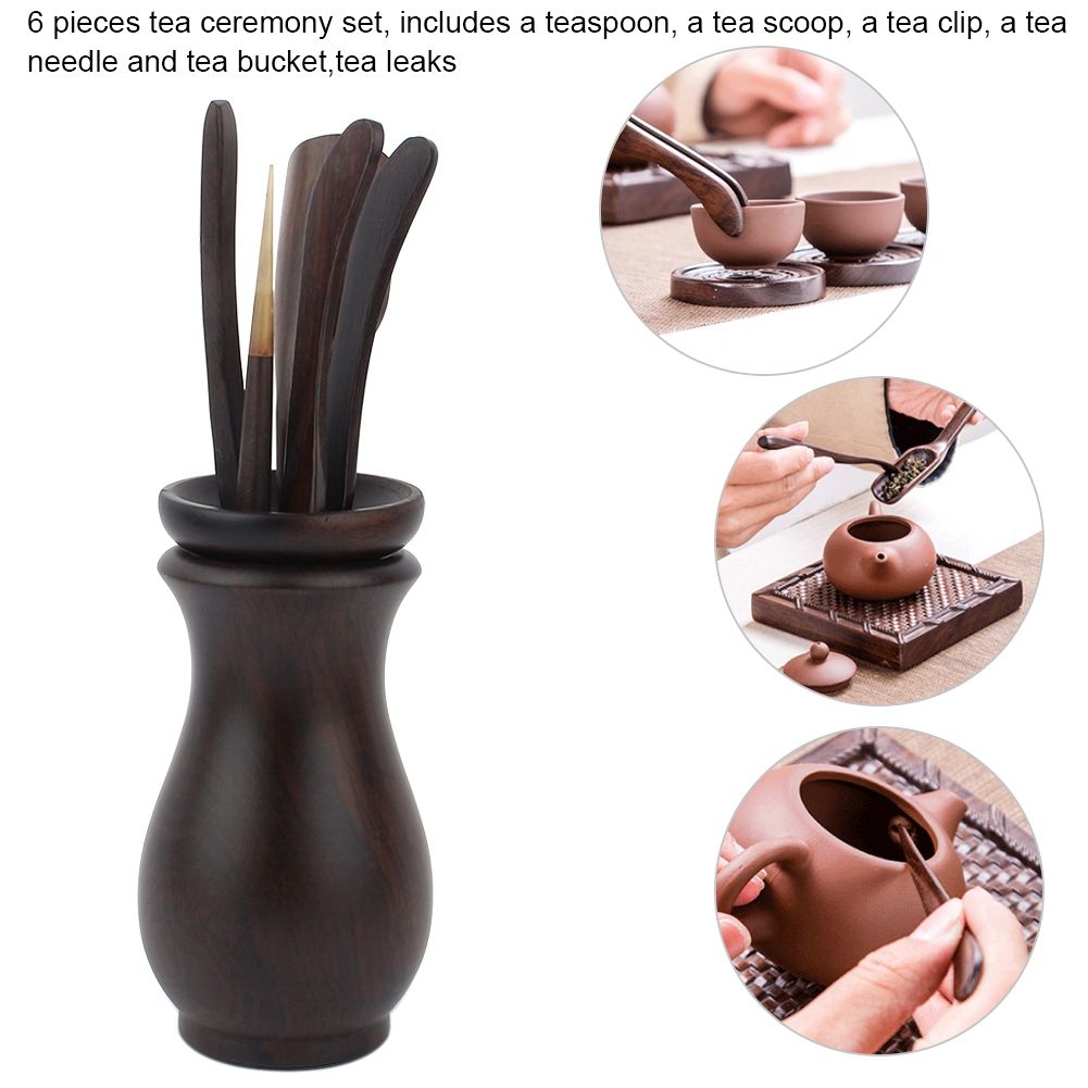 Six Sets Of Natural Tea Ceremony Trumpet New Kung Fu Tea
