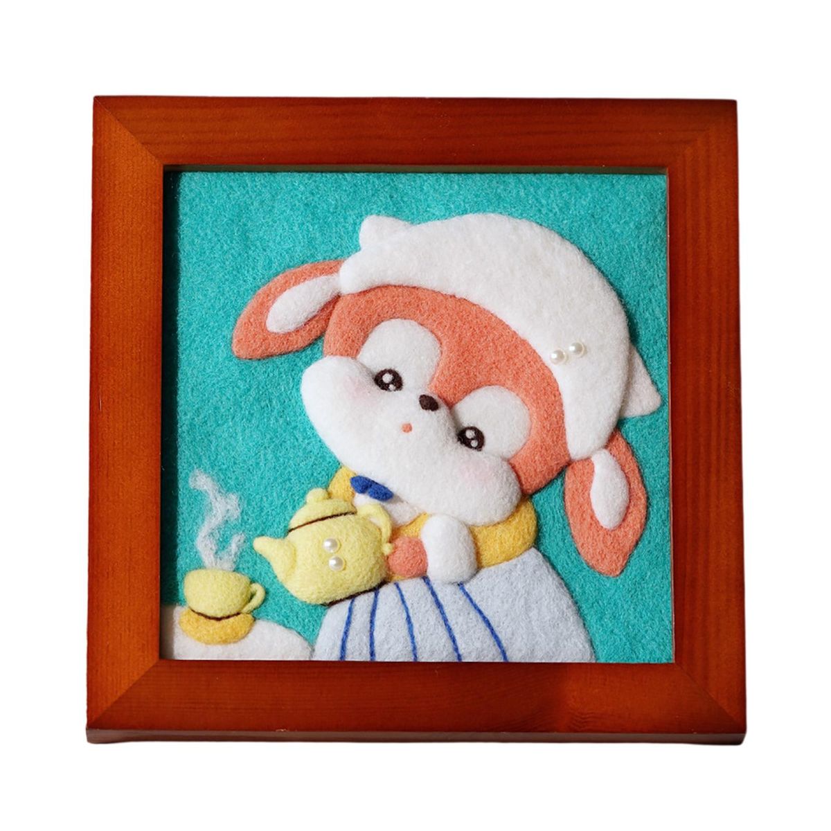 Wool  Felt Kit Gift DIY Decoration With Photo Frame Set For C
