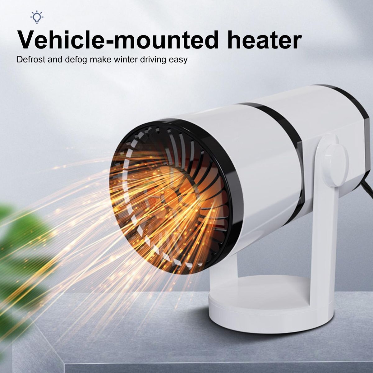 Car Defogger 12V 24V Portable Car Windshield Demister