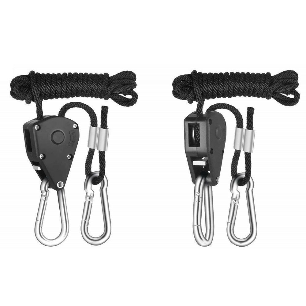 1/8 Inch Heavy Duty Adjustable Grow Light Ratchet Rope
